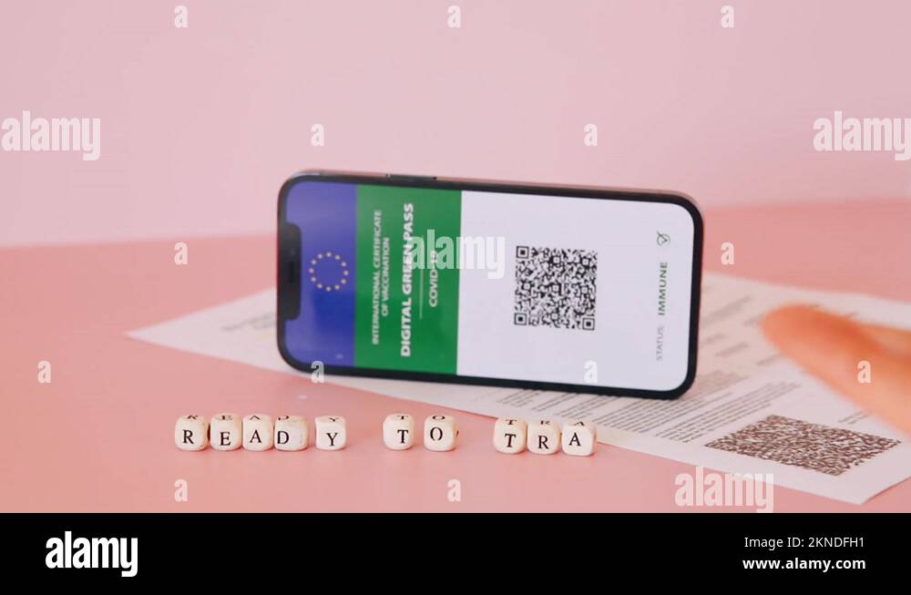 Qr green pass Stock Videos & Footage HD and 4K Video Clips Alamy