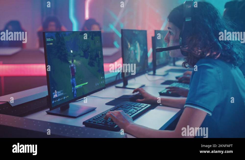 Video Game Championship Stock Video Footage Alamy