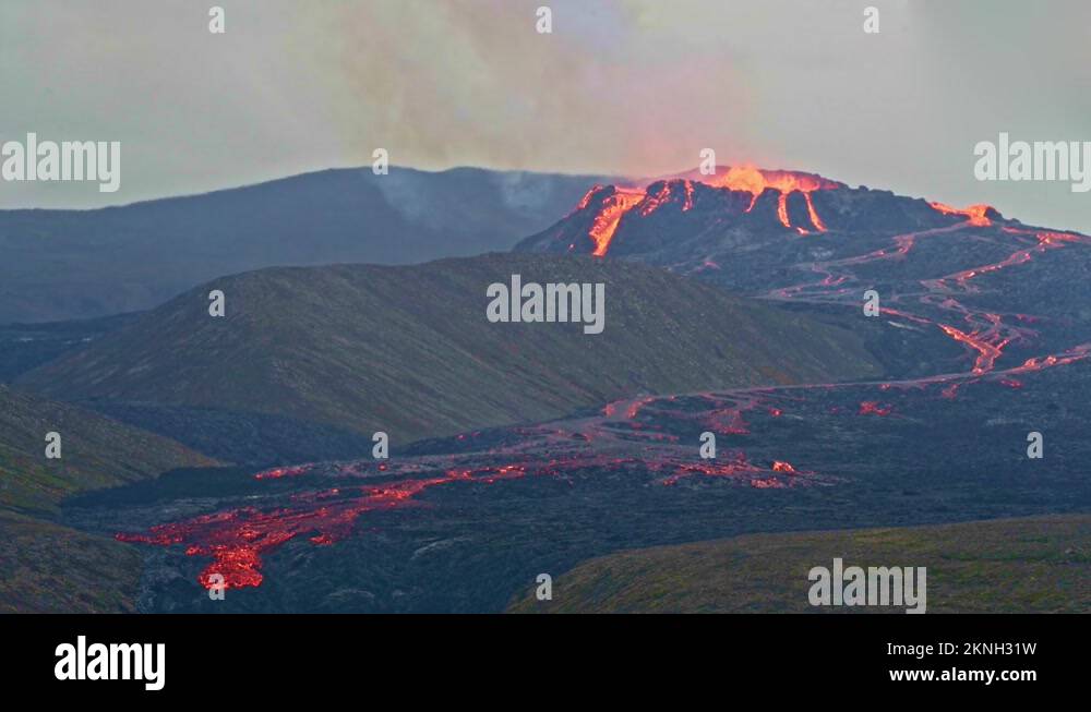 Fagradalsfjall volcano Stock Videos & Footage - HD and 4K Video Clips