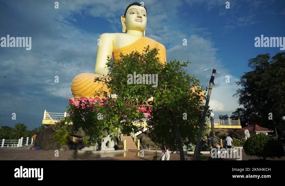 Sri lanka kalutara buddhist temple Stock Videos & Footage HD and 4K