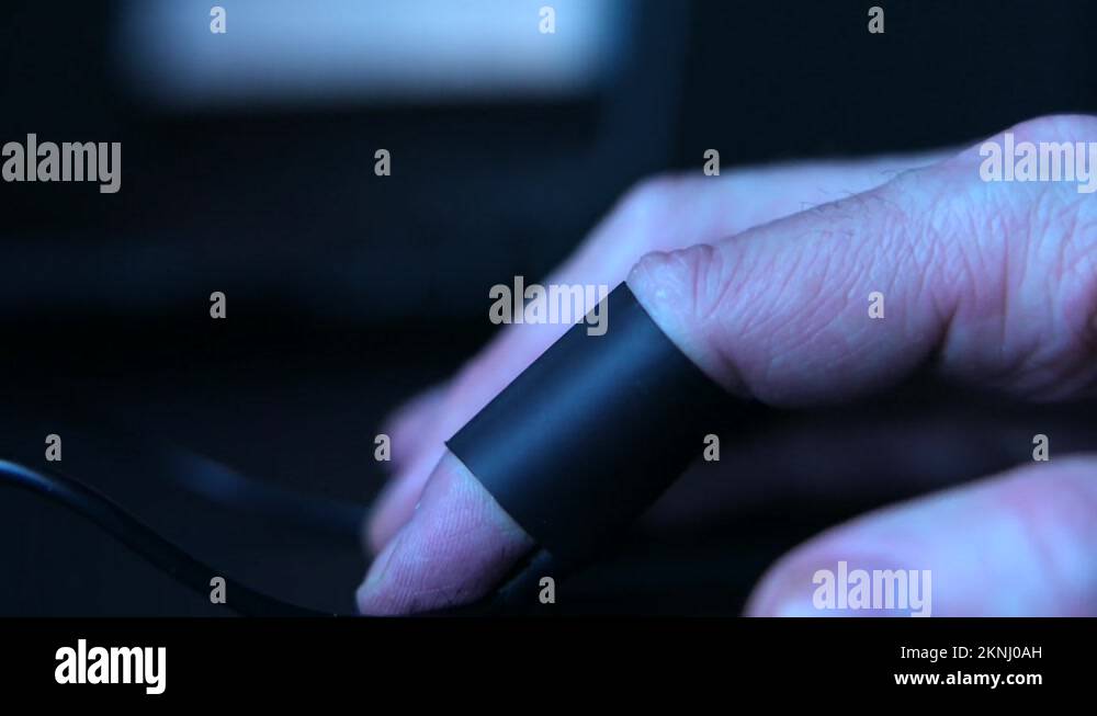 Cinematic Lie Detector, Polygraph Test In Interrogation, Male Suspect ...