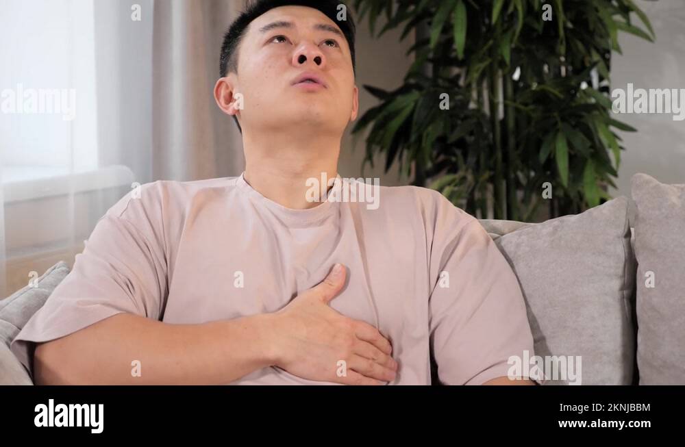 Trouble breathing, chest pain, Heart attack, thoracic panic attack