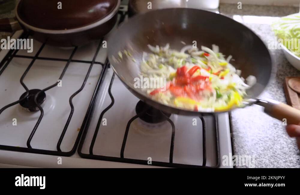 How to cut the vegetables into julienne strips Stock Videos & Footage
