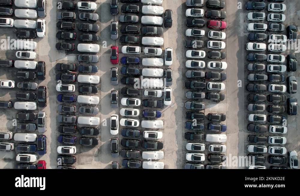 New car parking lot Stock Videos & Footage - HD and 4K Video Clips - Alamy