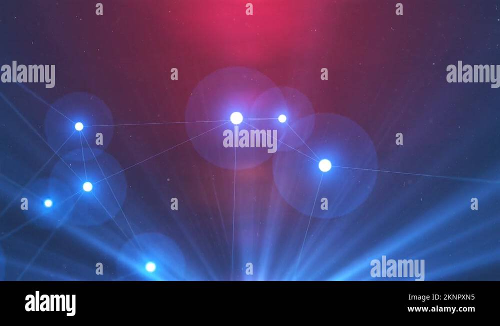 Light Network Connection Visual Data System Stock Video Footage - Alamy