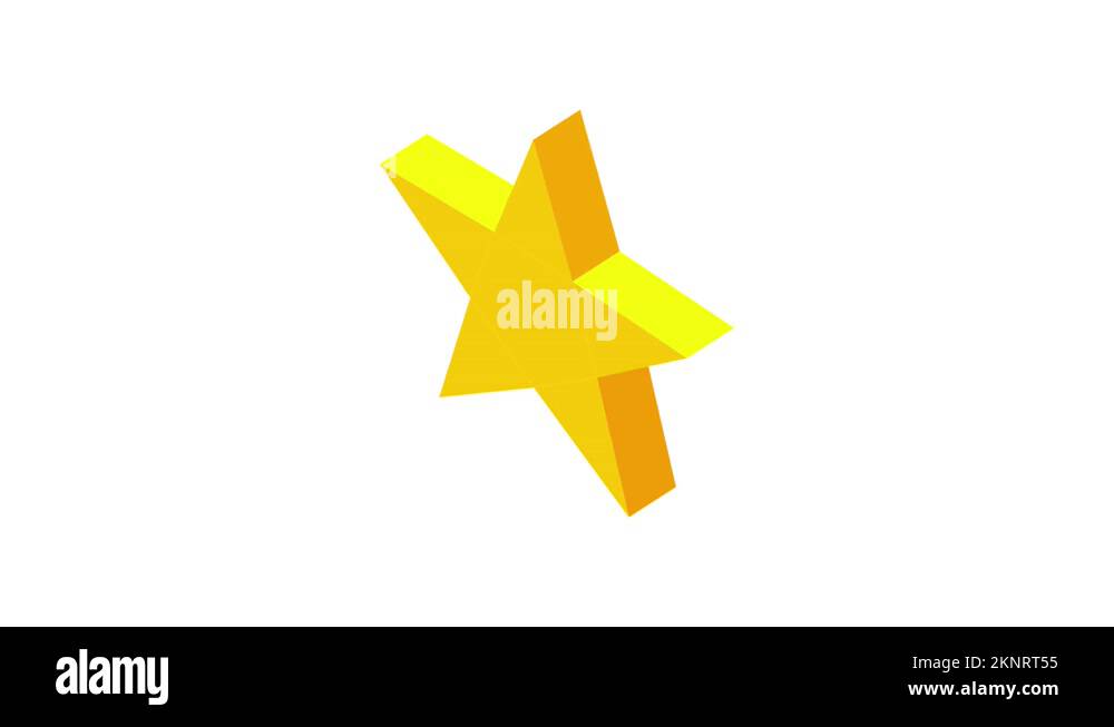 Cartoon illustration shiny gold star Stock Videos & Footage - HD and 4K ...