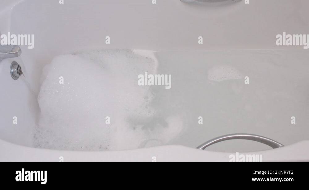 Bath tub with bubble bath Stock Videos & Footage HD and 4K Video