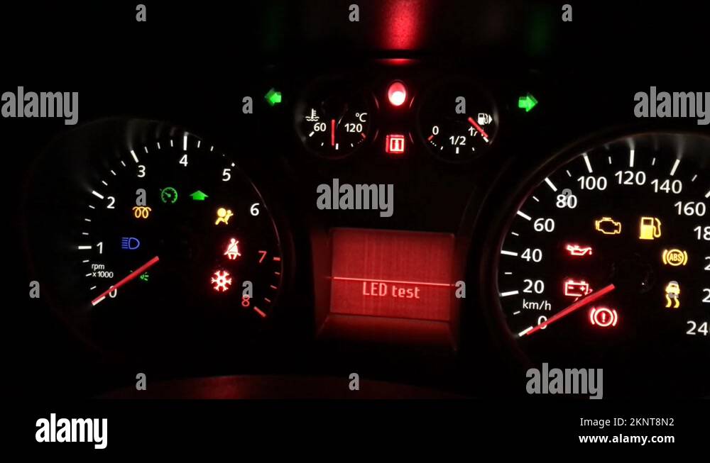 Dashboard warning light Stock Videos & Footage HD and 4K Video Clips