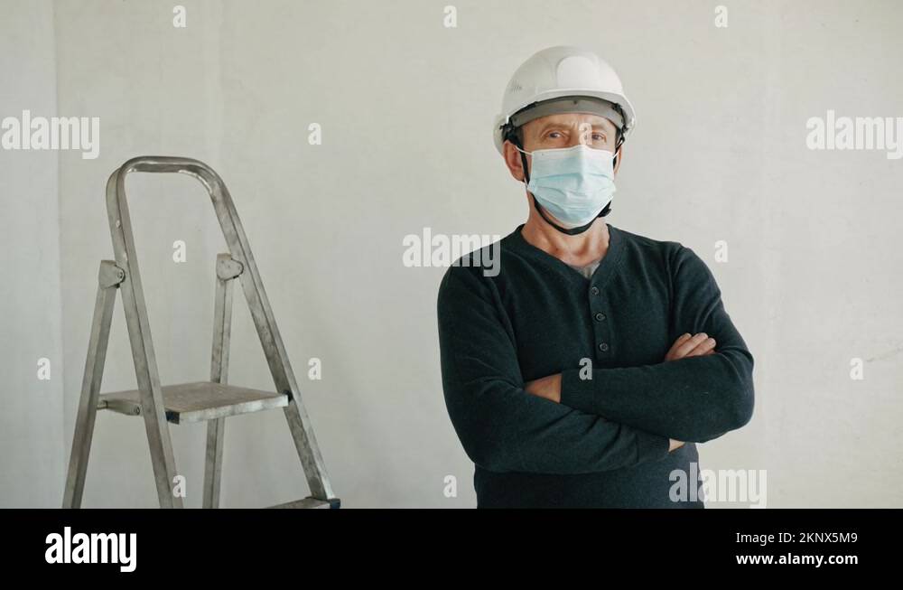 Portrait male hard hat Stock Videos & Footage HD and 4K Video Clips