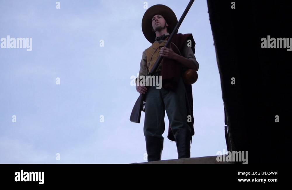 Texas Patriot Defender of the Alamo circa 1836 - with flintlocks ...