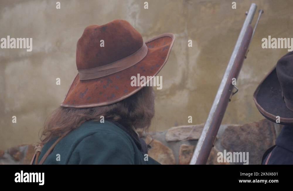 Texas Patriot Defenders of the Alamo circa 1836 - with flintlocks ...