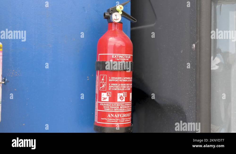 Fire extinguisher pressure gauge Stock Videos & Footage HD and 4K
