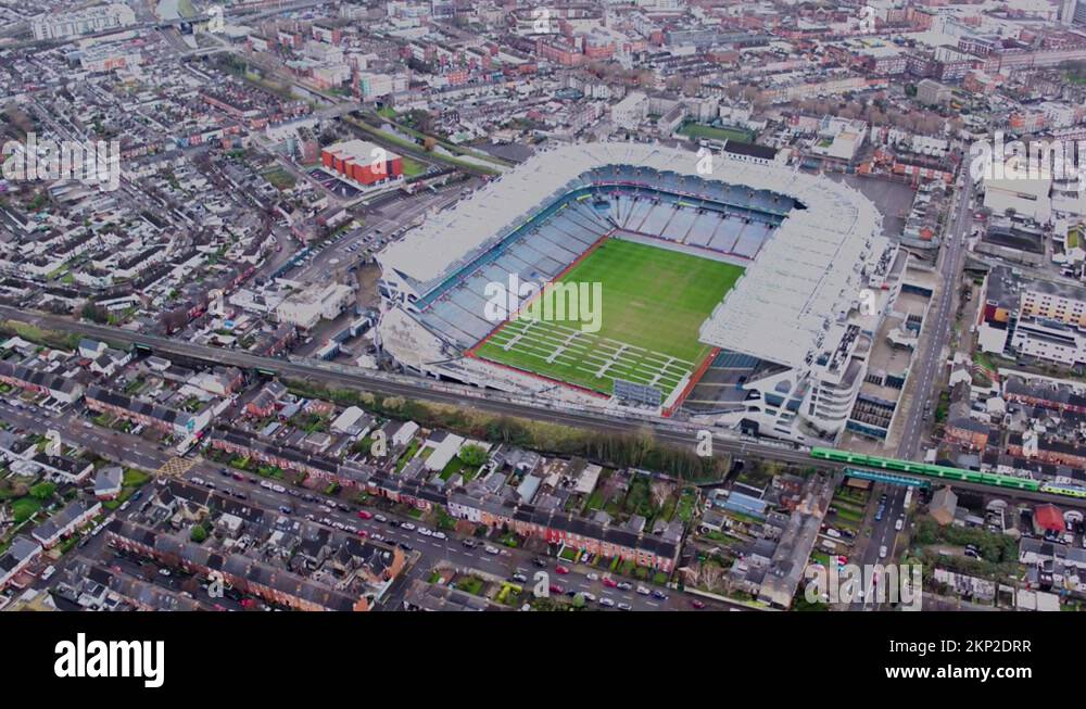 Croke park stadium aerial Stock Videos & Footage HD and 4K Video