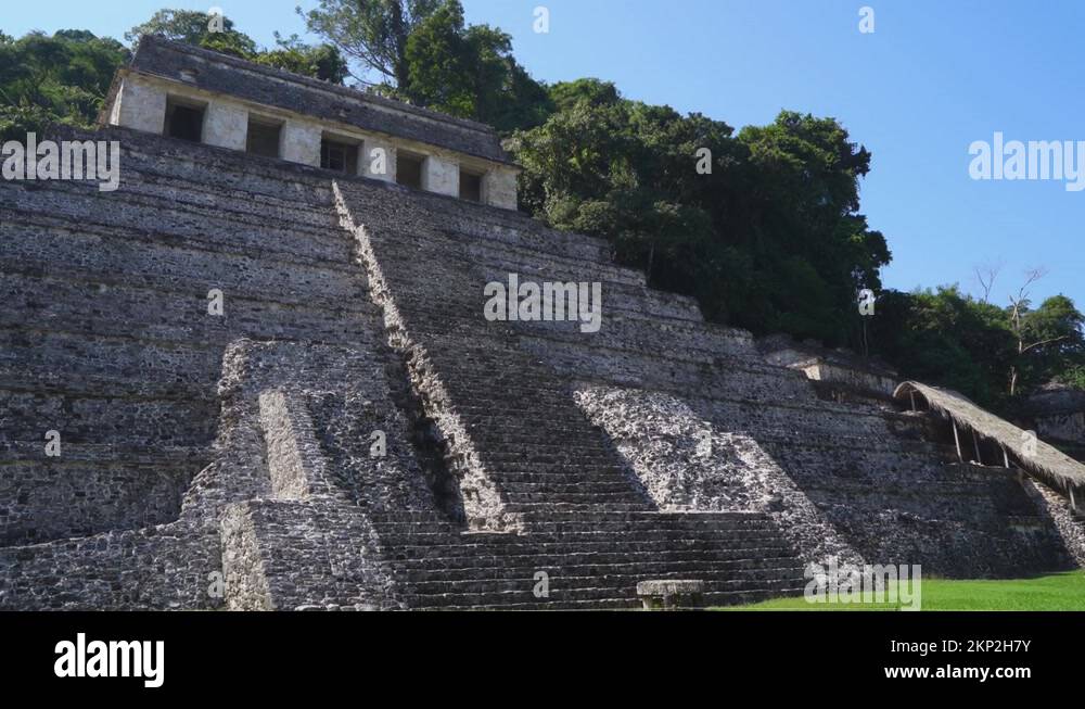 Ancient Mayan Pyramid Ruins in Mexico Stock Video Footage - Alamy