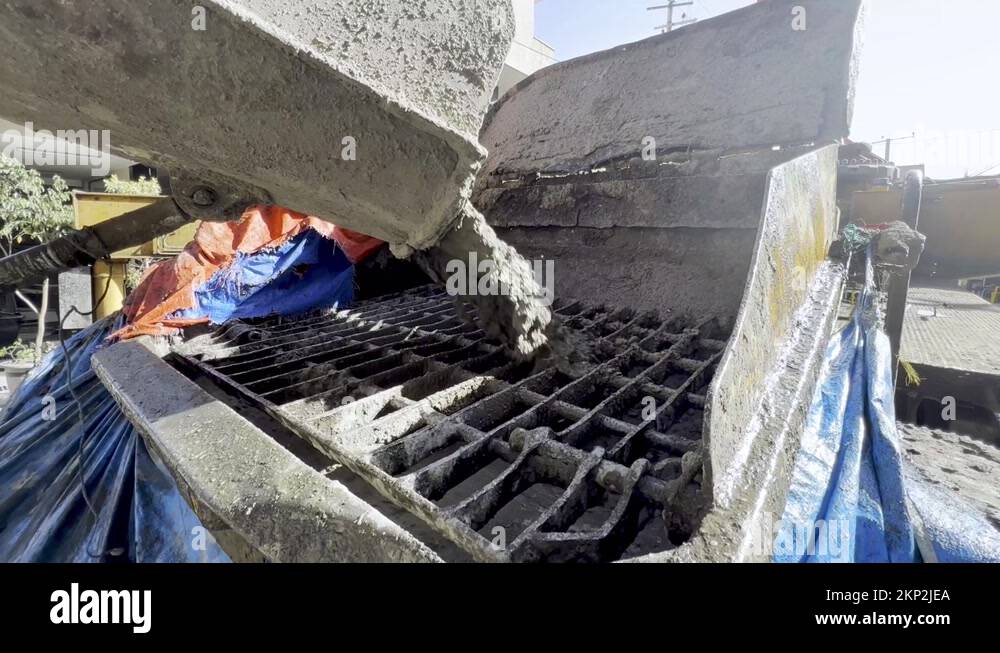 concrete delivered at high rise construction site in addis ababa