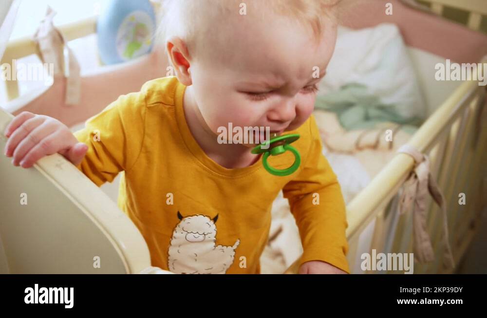 Baby standing up in crib Stock Videos & Footage HD and 4K Video Clips