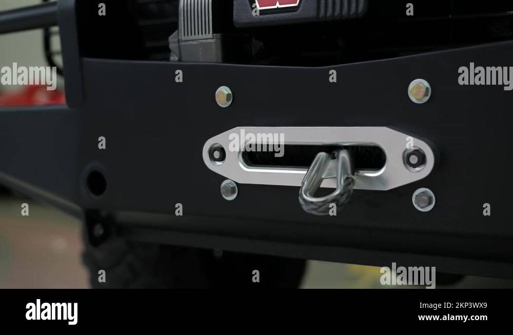 warn winch for land rover defender classic moss green color 110