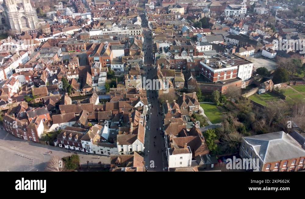 Canterbury street town Stock Videos & Footage HD and 4K Video Clips