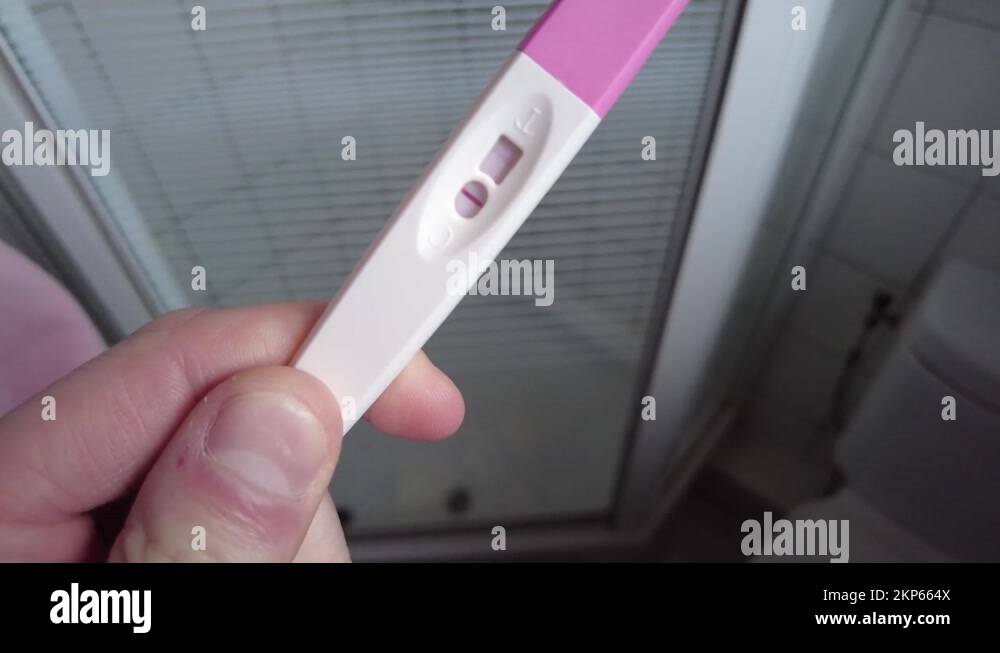 Pregnancy test kit negative Stock Videos & Footage HD and 4K Video