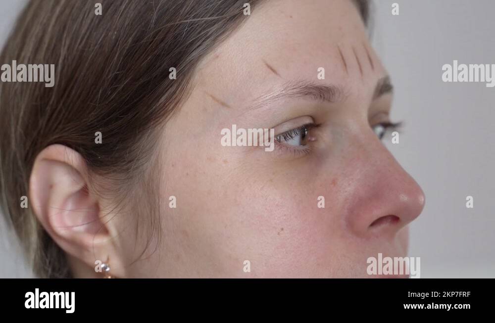 Forehead markings Stock Videos & Footage - HD and 4K Video Clips - Alamy