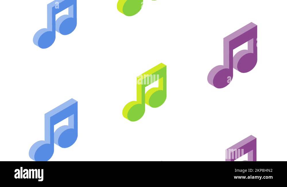 Music notes collection of sheet music Stock Videos & Footage - HD and ...