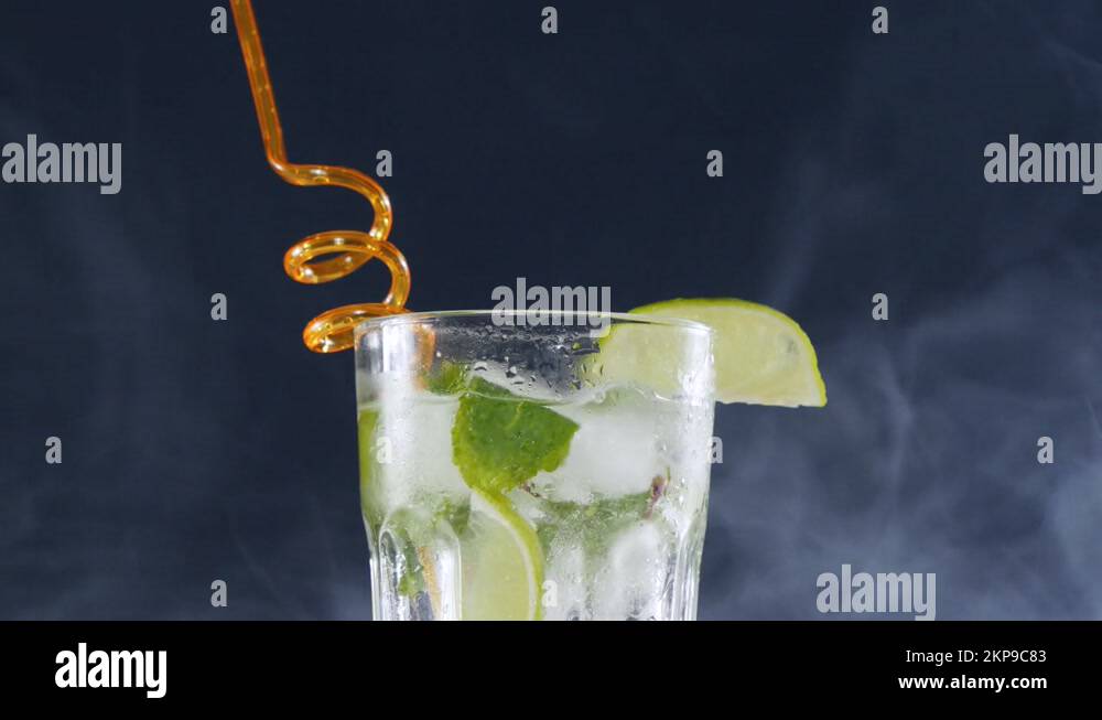 Cocktail vodka lime soda Stock Videos & Footage HD and 4K Video Clips
