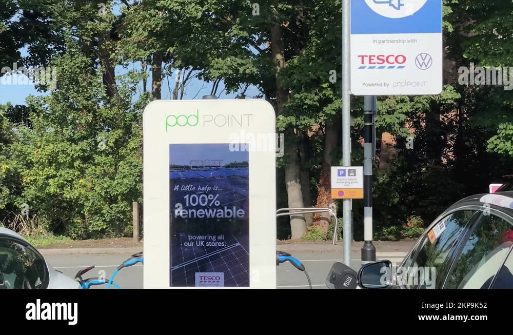 Tesco ev charger Stock Videos & Footage HD and 4K Video Clips Alamy