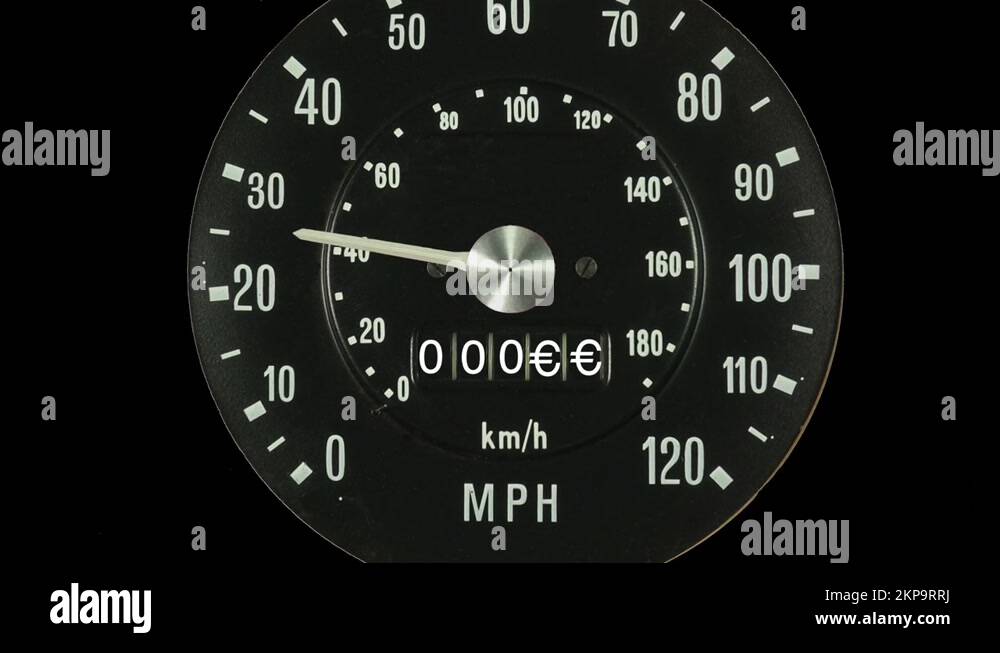 Speedometer fuel gauge in car Stock Videos & Footage HD and 4K Video