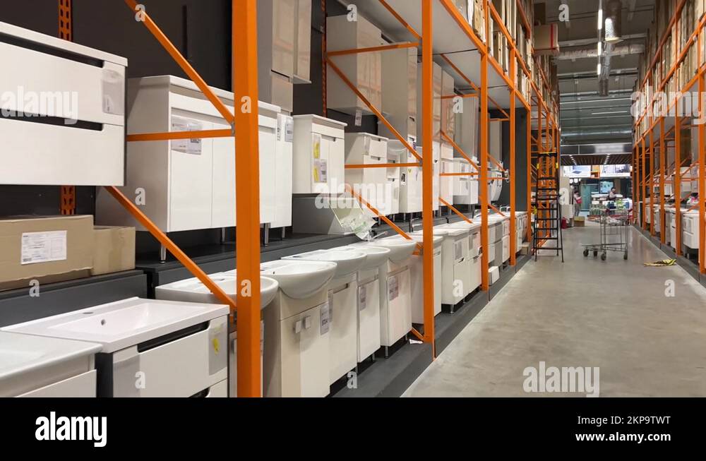 Bathroom warehouse Stock Videos & Footage - HD and 4K Video Clips - Alamy