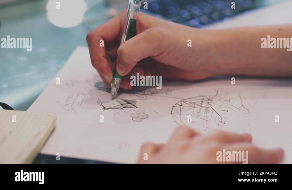 Mechanical drawing class Stock Videos & Footage HD and 4K Video Clips