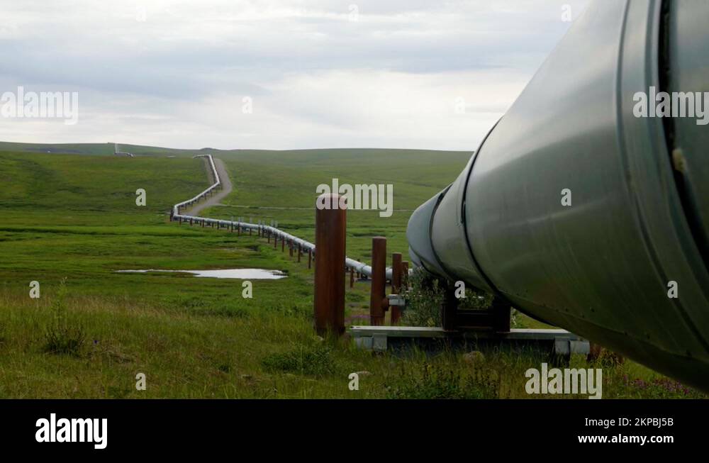 Trans alaska oil pipeline trans alaska pipeline system Stock Videos ...