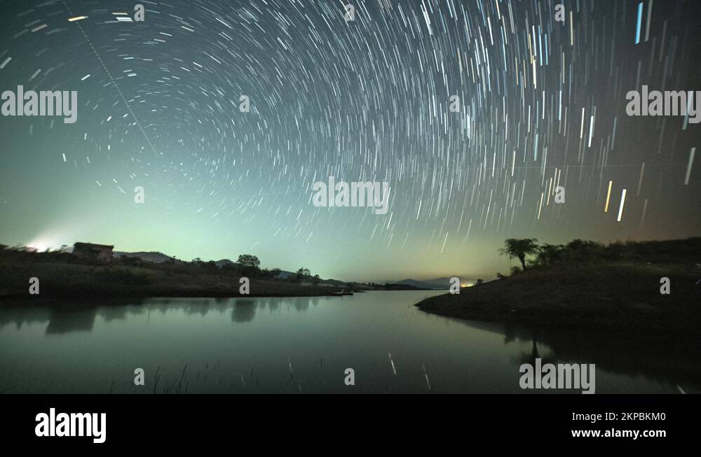 Astro time lapse star trails Stock Videos & Footage - HD and 4K Video ...