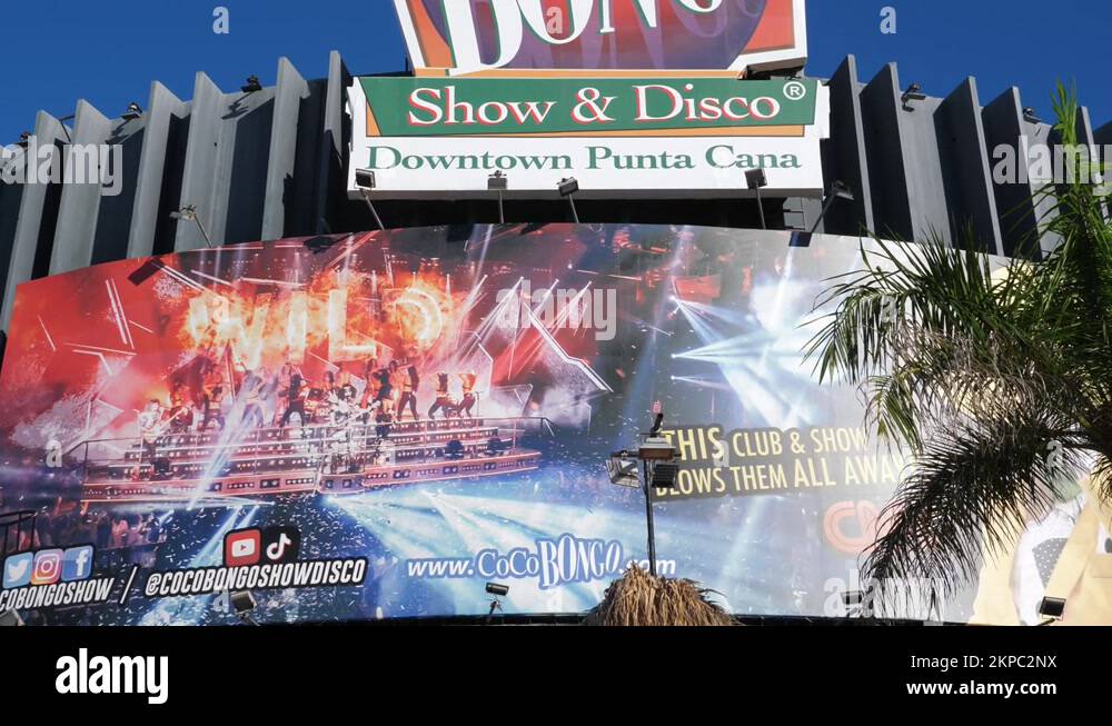 PUNTA CANA, DOMINICAN REPUBLIC 28 JANUARY 2022 Coco Bongo