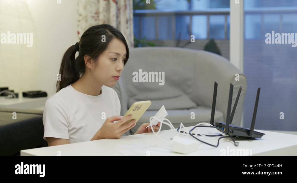 Girl router Stock Videos & Footage - HD and 4K Video Clips - Alamy