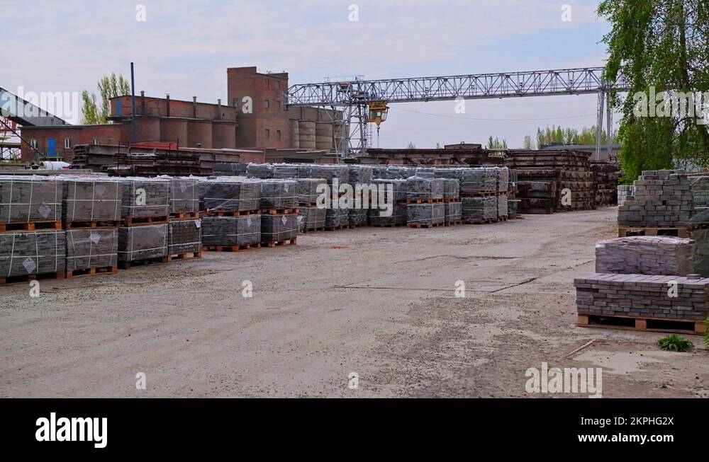 Stacked building materials Stock Videos & Footage - HD and 4K Video ...