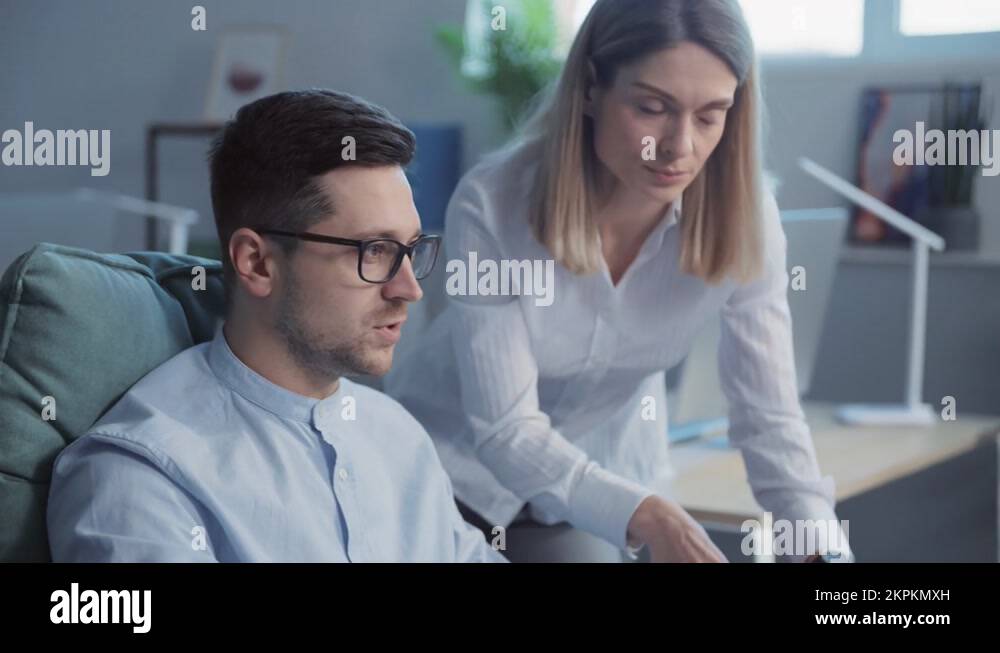 Serious black woman office talking Stock Videos & Footage - HD and 4K ...