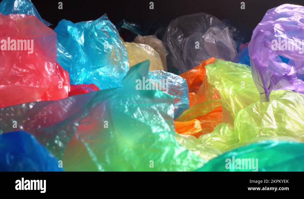 Single Use Plastic Grocery Bags, LDPE Recycle. Plastic Packaging