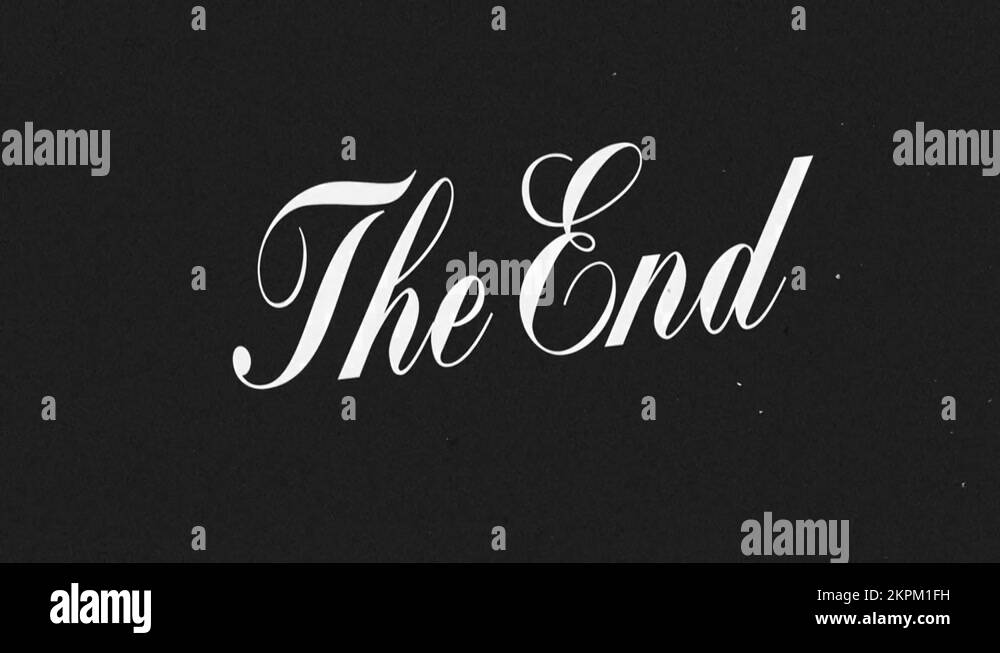Vintage movie ending screen Stock Videos & Footage - HD and 4K Video ...
