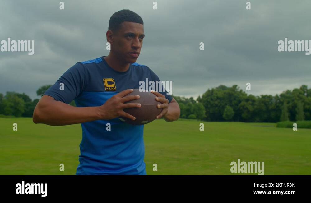 Football african american player Stock Videos & Footage HD and 4K