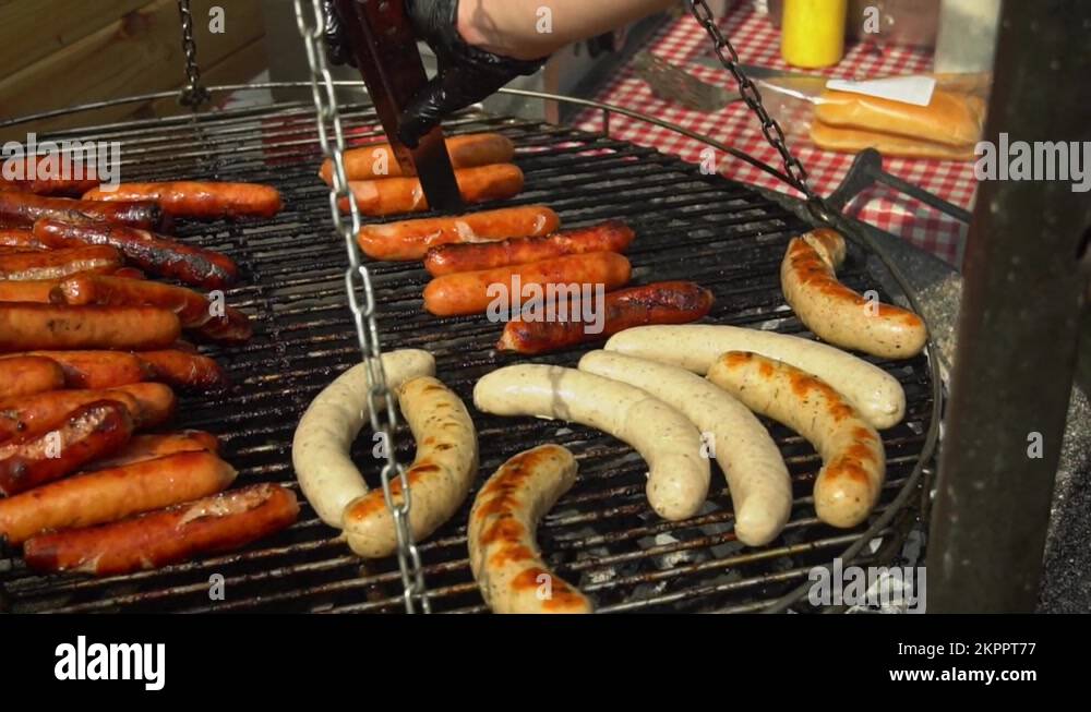 Beef bratwurst Stock Videos & Footage HD and 4K Video Clips Alamy