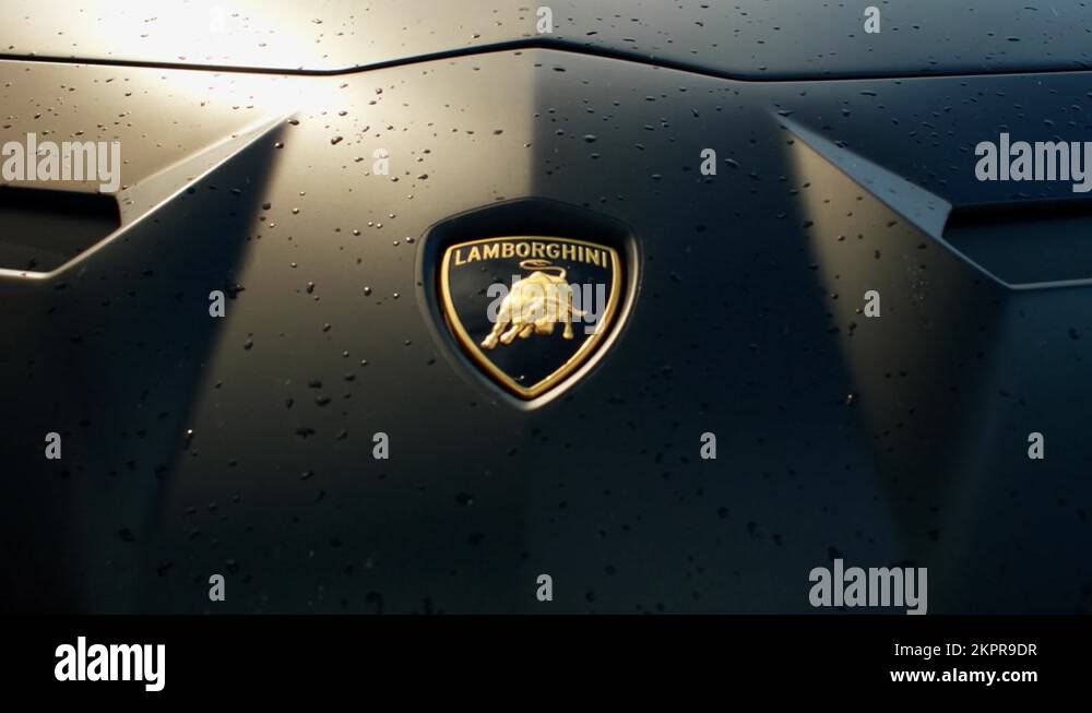 Lamborghini aventador svj logo Stock Videos & Footage - HD and 4K Video ...