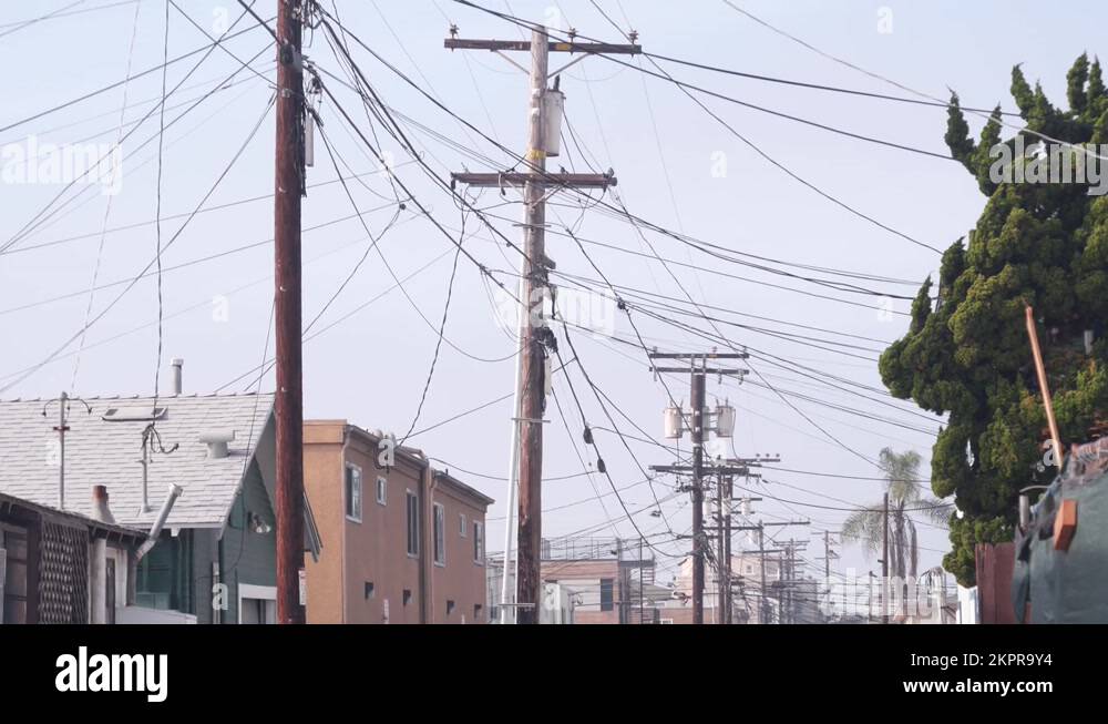Power lines street usa Stock Videos & Footage - HD and 4K Video Clips ...