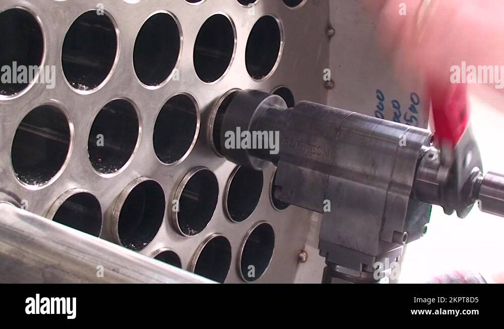 Condenser, evaporator, heat exchanger, inside tube pattern. Cooling