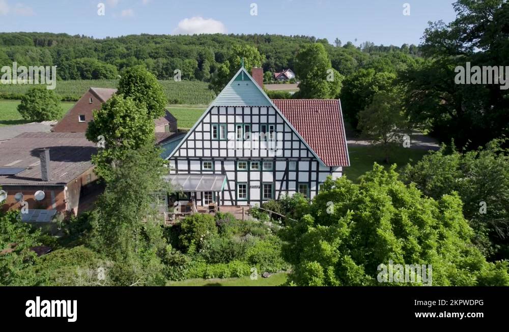 Black and white half timbered style of architecture Stock Videos & Footage HD and 4K Video