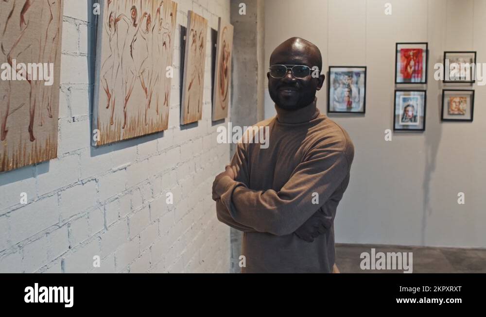 Black man art gallery Stock Videos & Footage - HD and 4K Video Clips ...