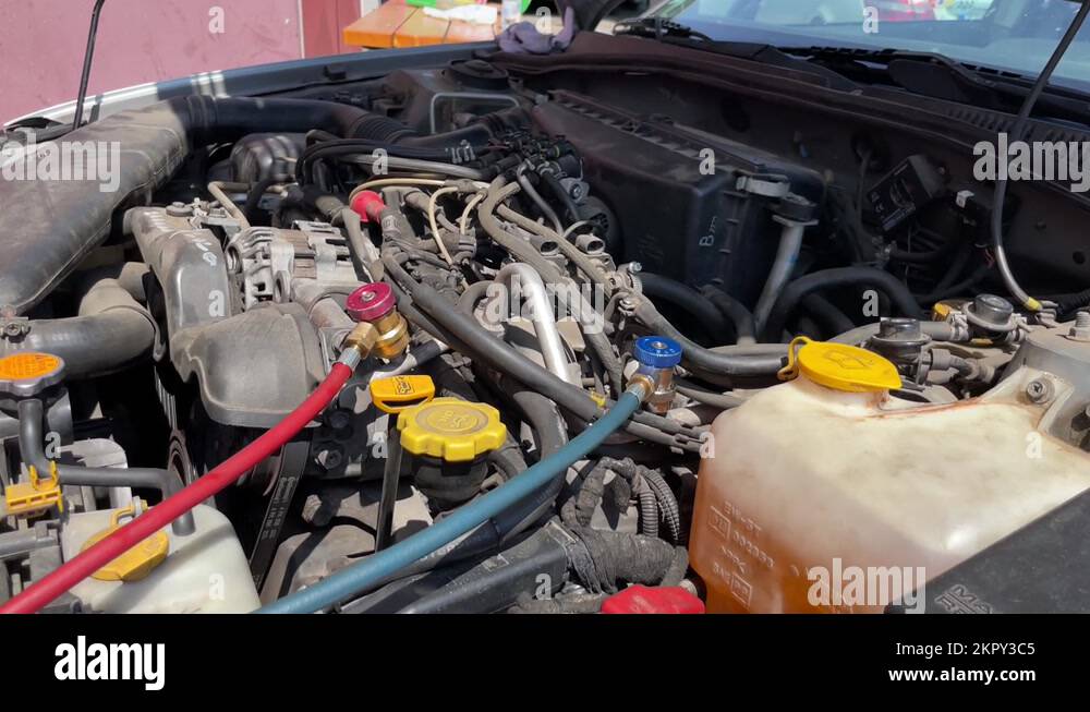 how to replace refrigerant in car