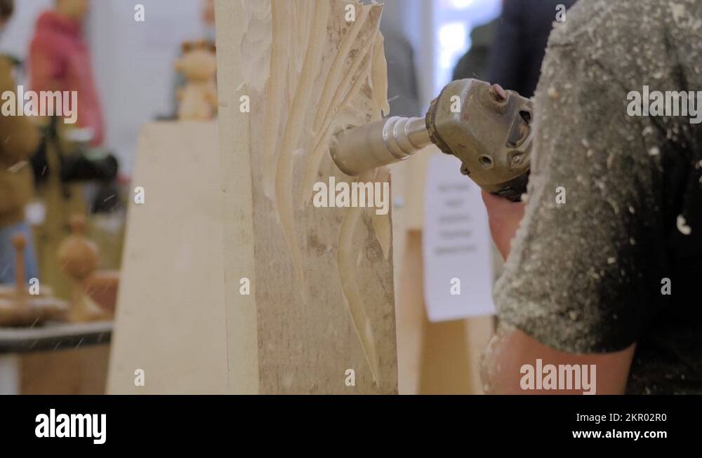 Sculpture cutter wood Stock Videos & Footage HD and 4K Video Clips
