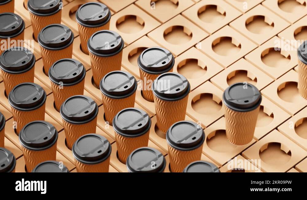 Cup disposable tray coffee tea Stock Videos & Footage - HD and 4K Video ...