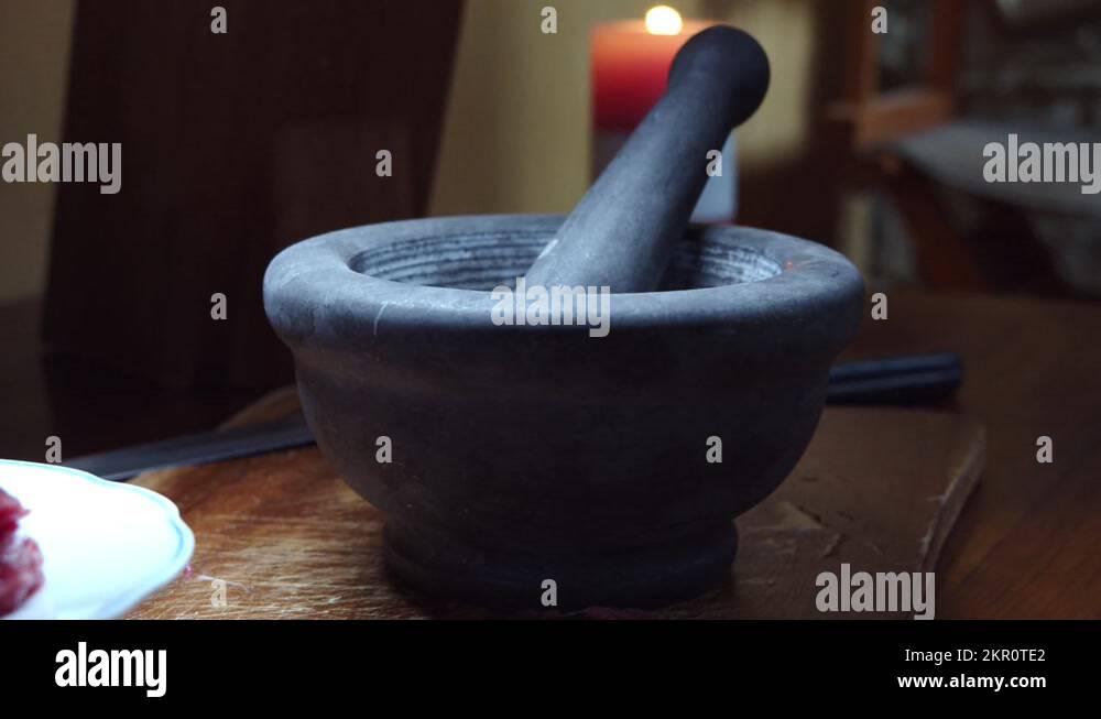 Mortar and pestel Stock Videos & Footage HD and 4K Video Clips Alamy
