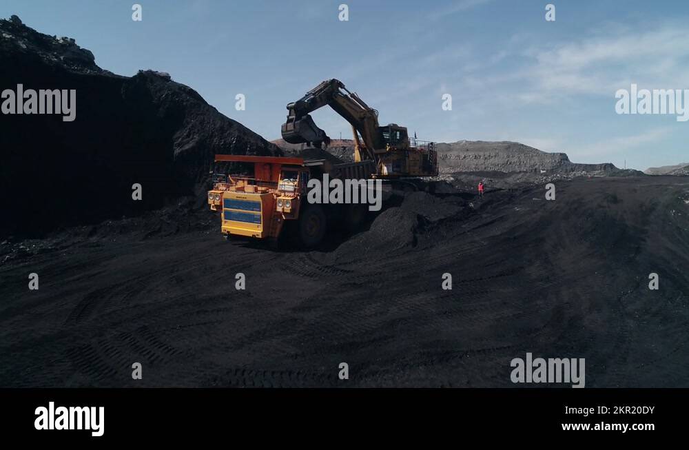 Coal extraction process Stock Videos & Footage HD and 4K Video Clips